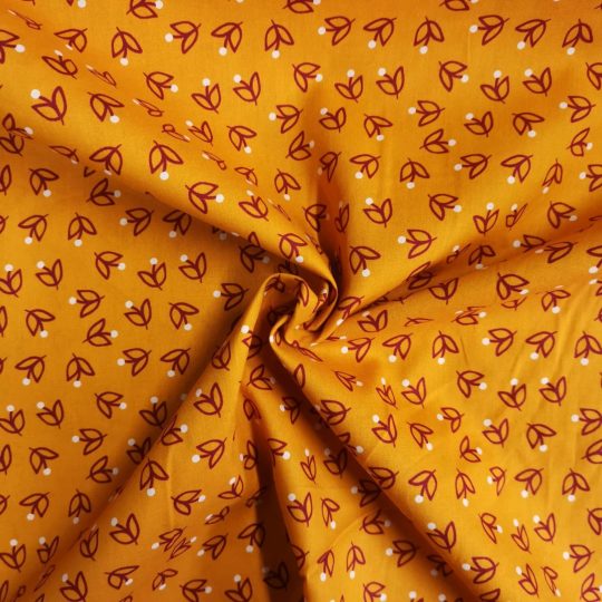 Popeline Coton Petit Motif Floral