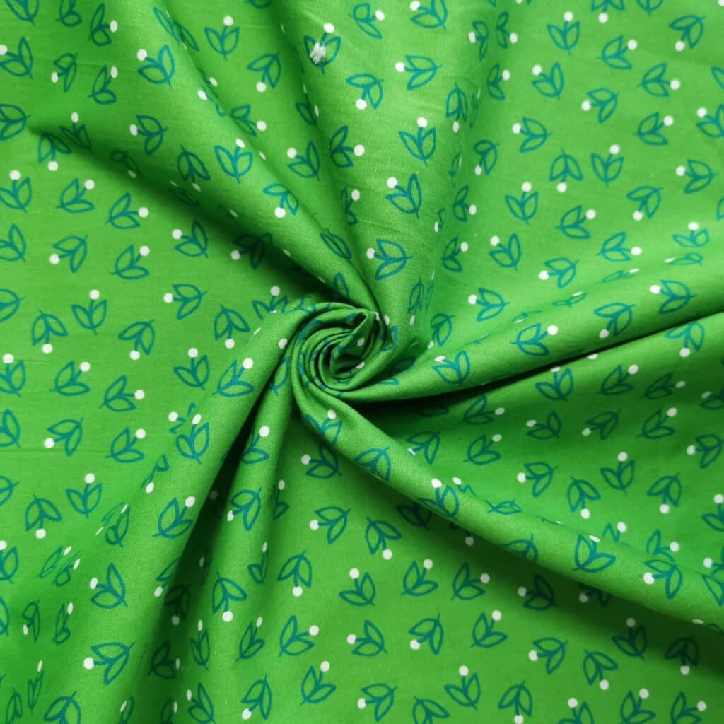 Popeline Coton Petit Motif Floral — vue 5