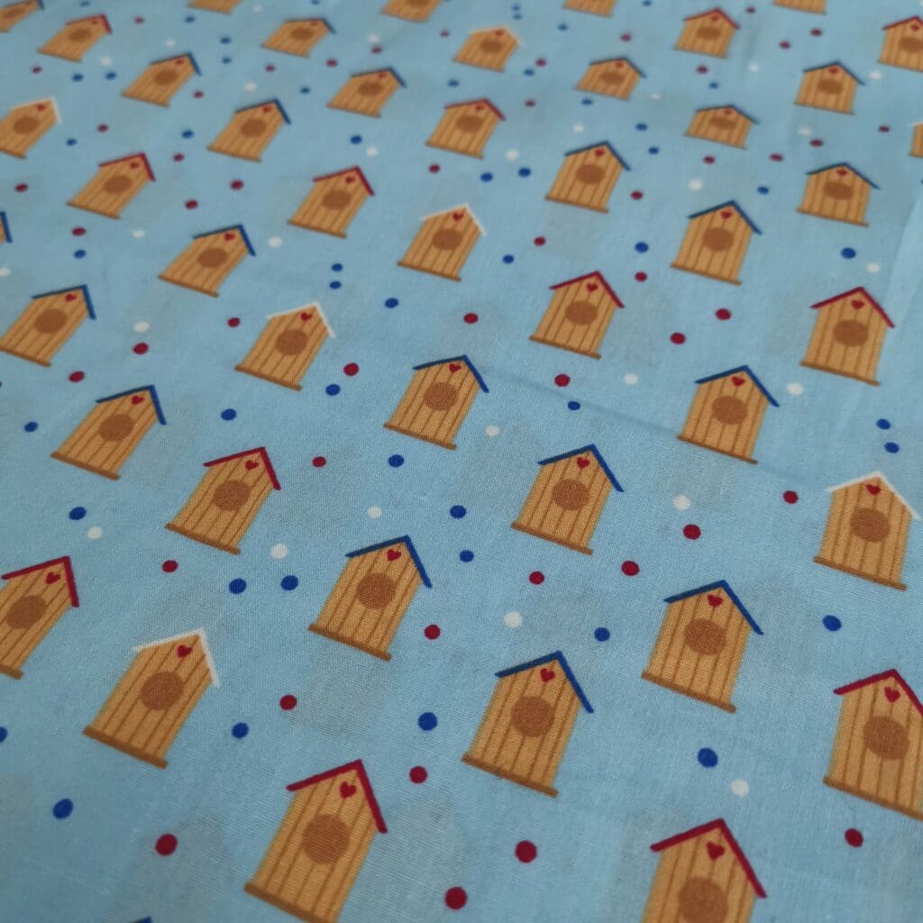 Popeline Coton Maisonnette — vue 3