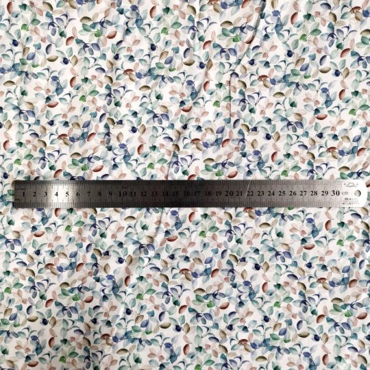 Tissu Viscose Petit Feuillage — vue 2