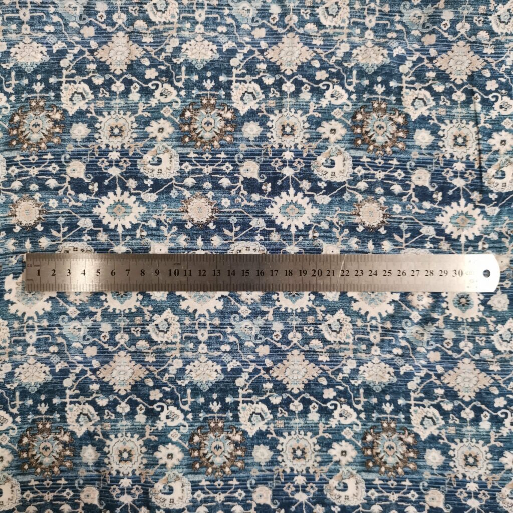Tissu Viscose Motif Abstrait Ornements — vue 2