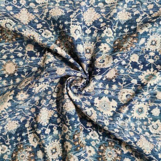 Tissu Viscose Motif Abstrait Ornements — vue 3
