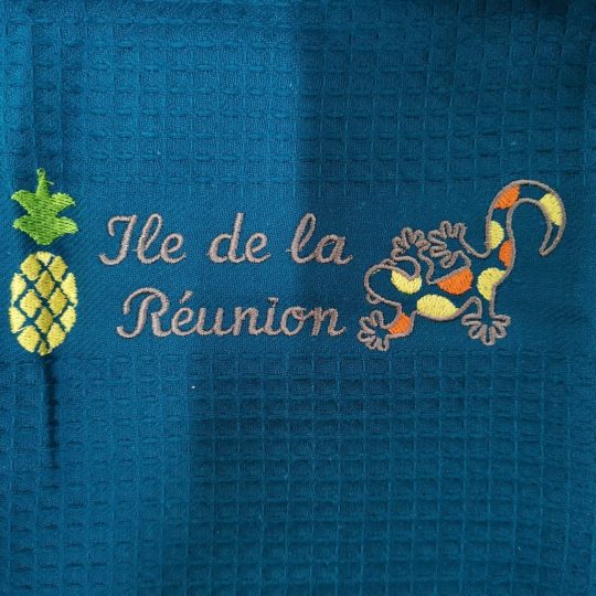 Essuie Main Coton Thème La Réunion — vue 24