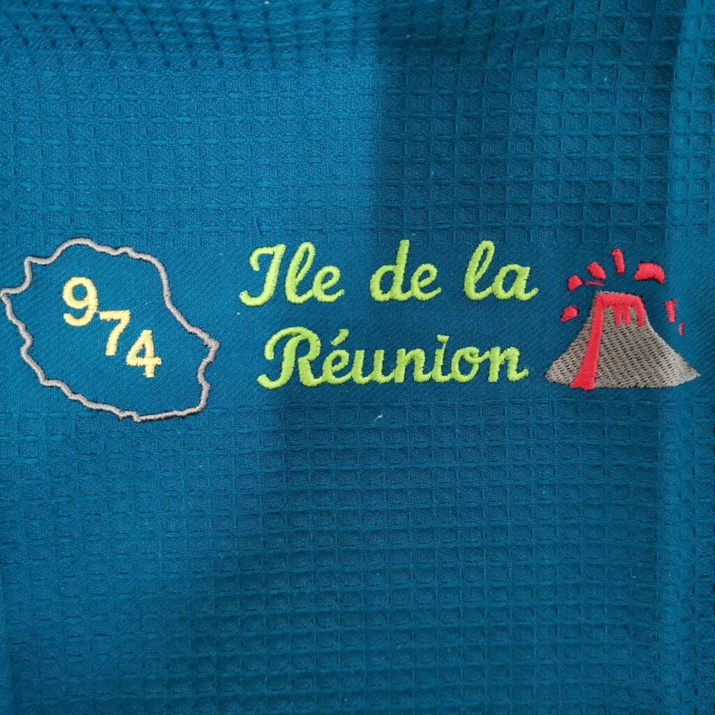 Essuie Main Coton Thème La Réunion — vue 21