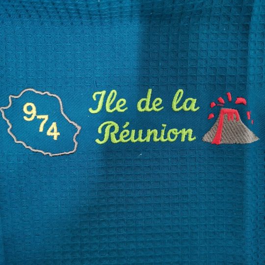 Essuie Main Coton Thème La Réunion — vue 21