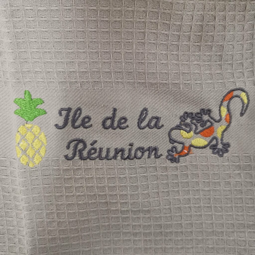 Essuie Main Coton Thème La Réunion — vue 19