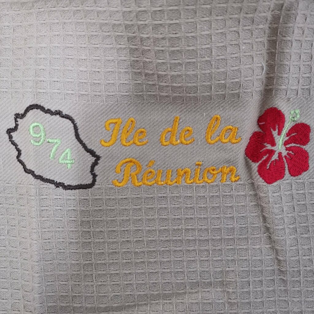 Essuie Main Coton Thème La Réunion — vue 18