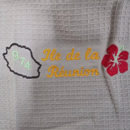 Essuie Main Coton Thème La Réunion — vue 18
