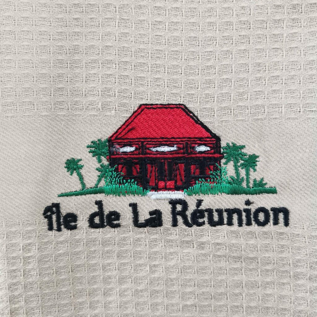 Essuie Main Coton Thème La Réunion — vue 16