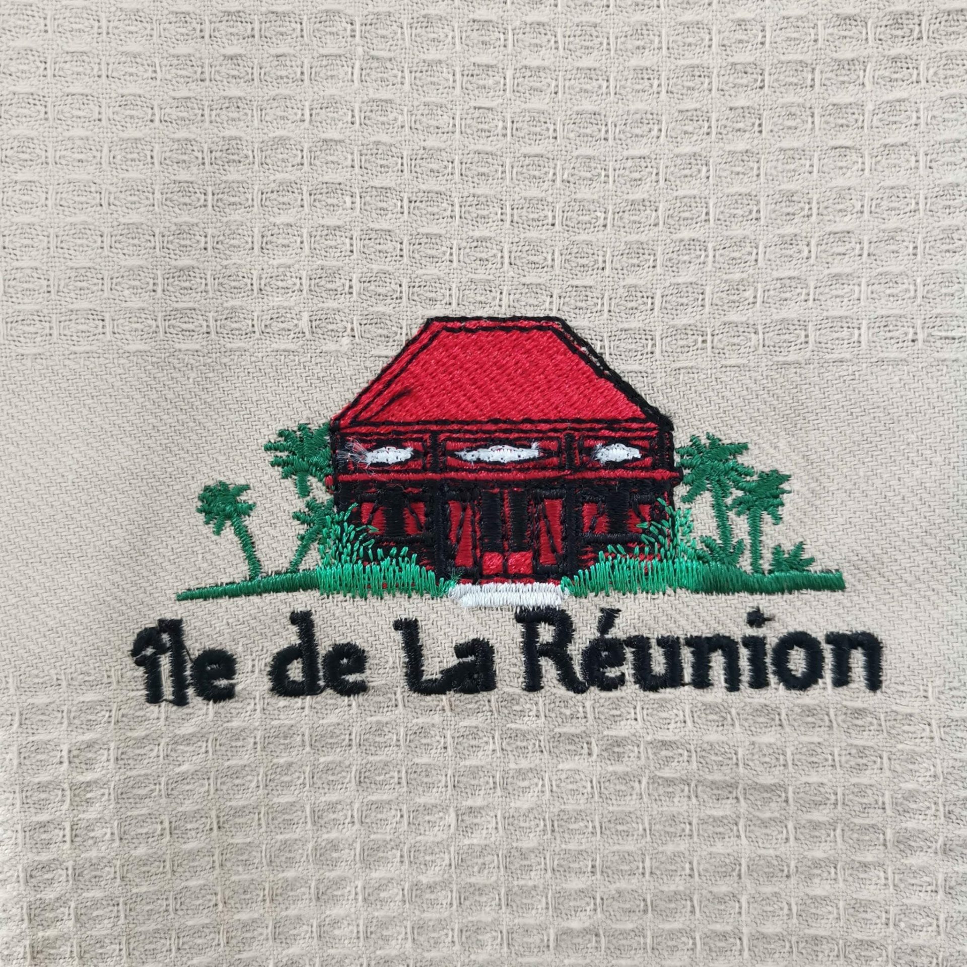 Essuie Main Coton Thème La Réunion — vue 16