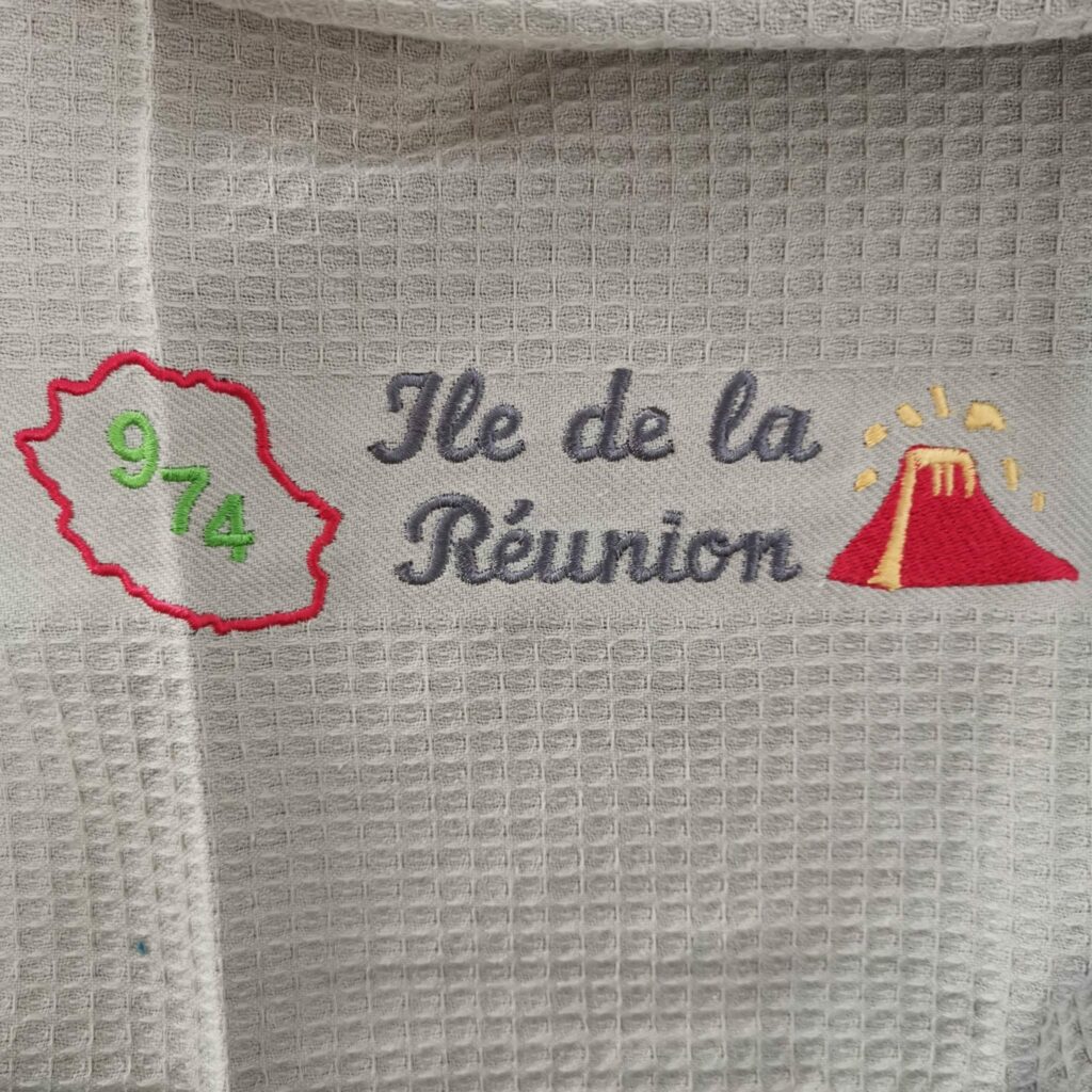 Essuie Main Coton Thème La Réunion — vue 15
