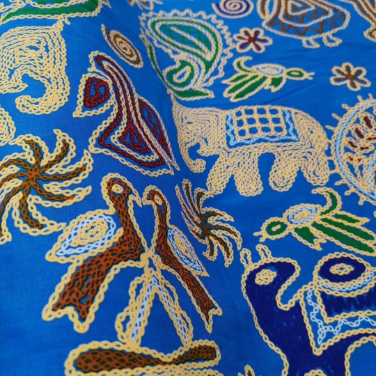 Fibrane Imprimée Île De La Réunion Motif Indien
