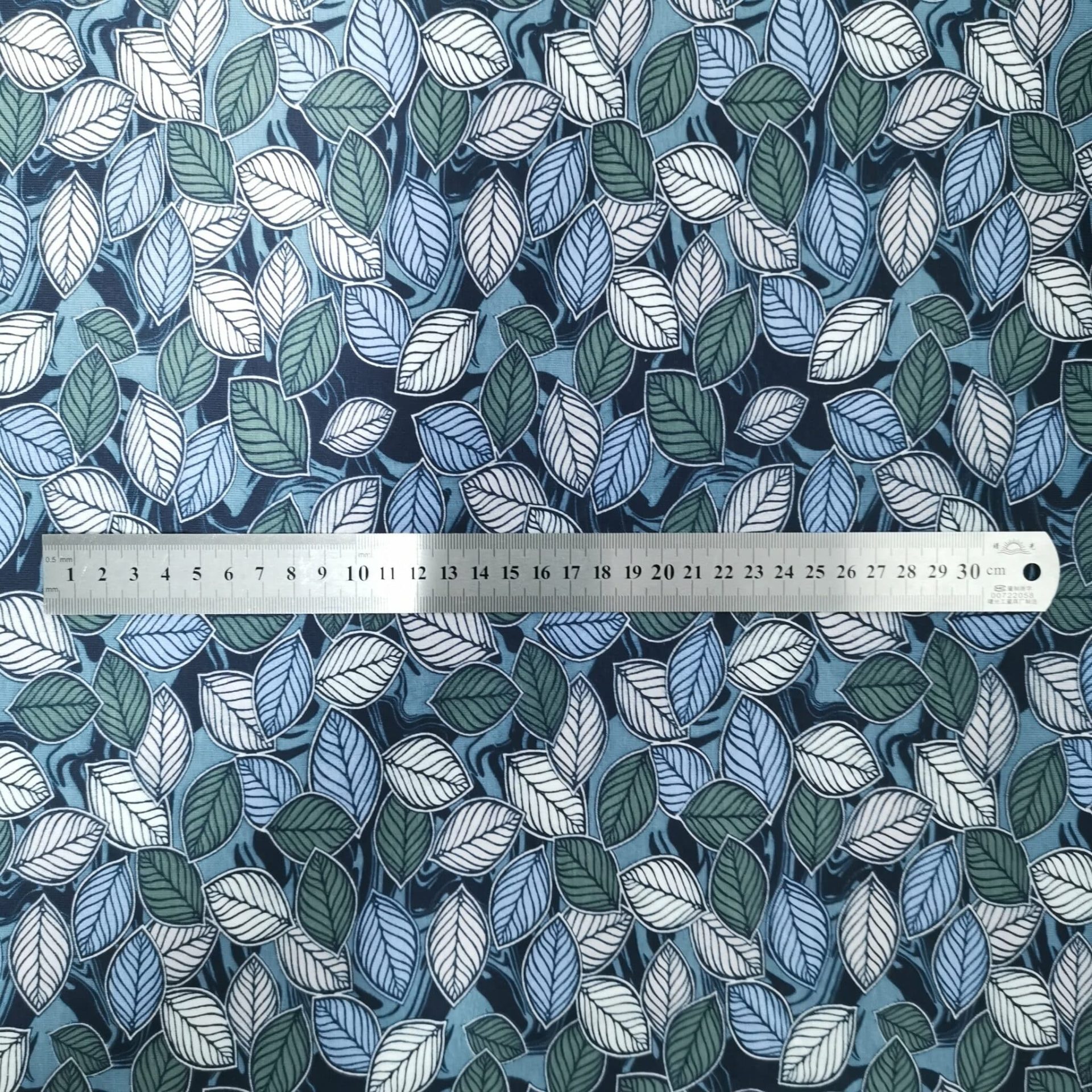Jersey Coton Feuillages — vue 2
