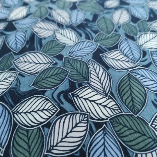 Jersey Coton Feuillages — vue 3