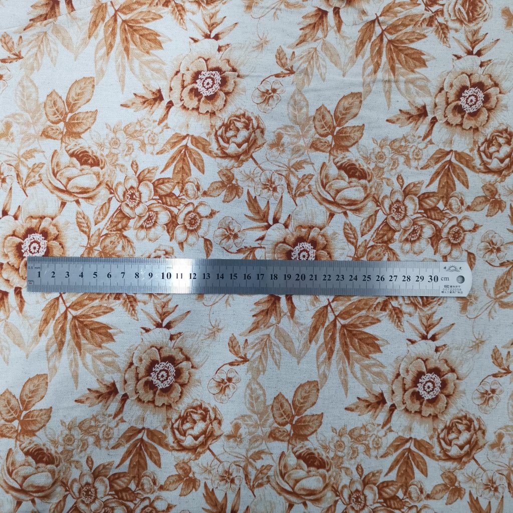 Lin Viscose Motif Fleuri — vue 5