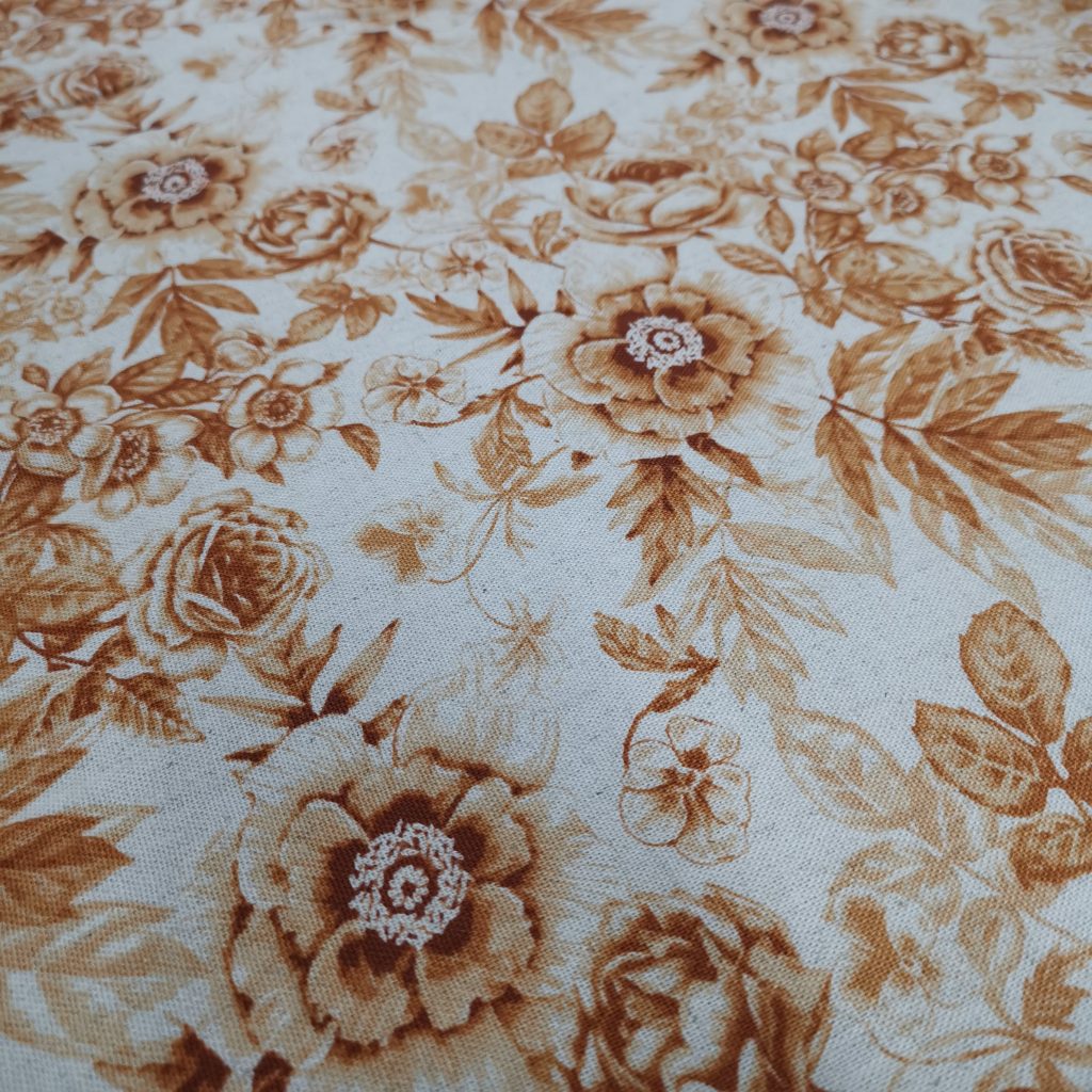 Lin Viscose Motif Fleuri — vue 6