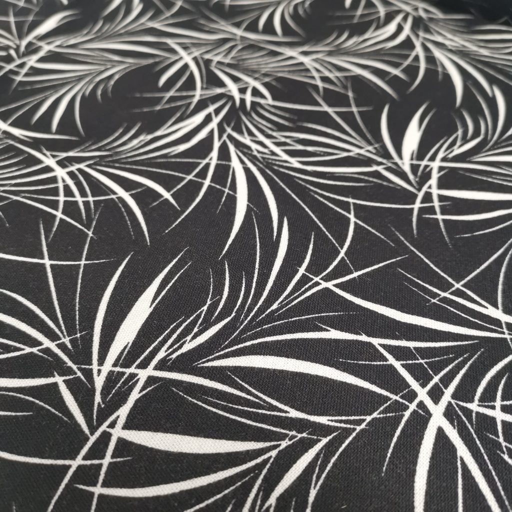 Lin Viscose Motif Fleuri — vue 4