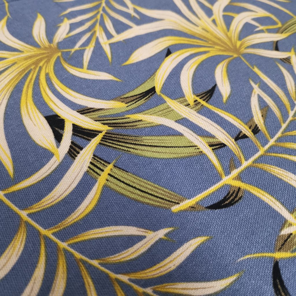 Lin Viscose Motif Fleuri — vue 3