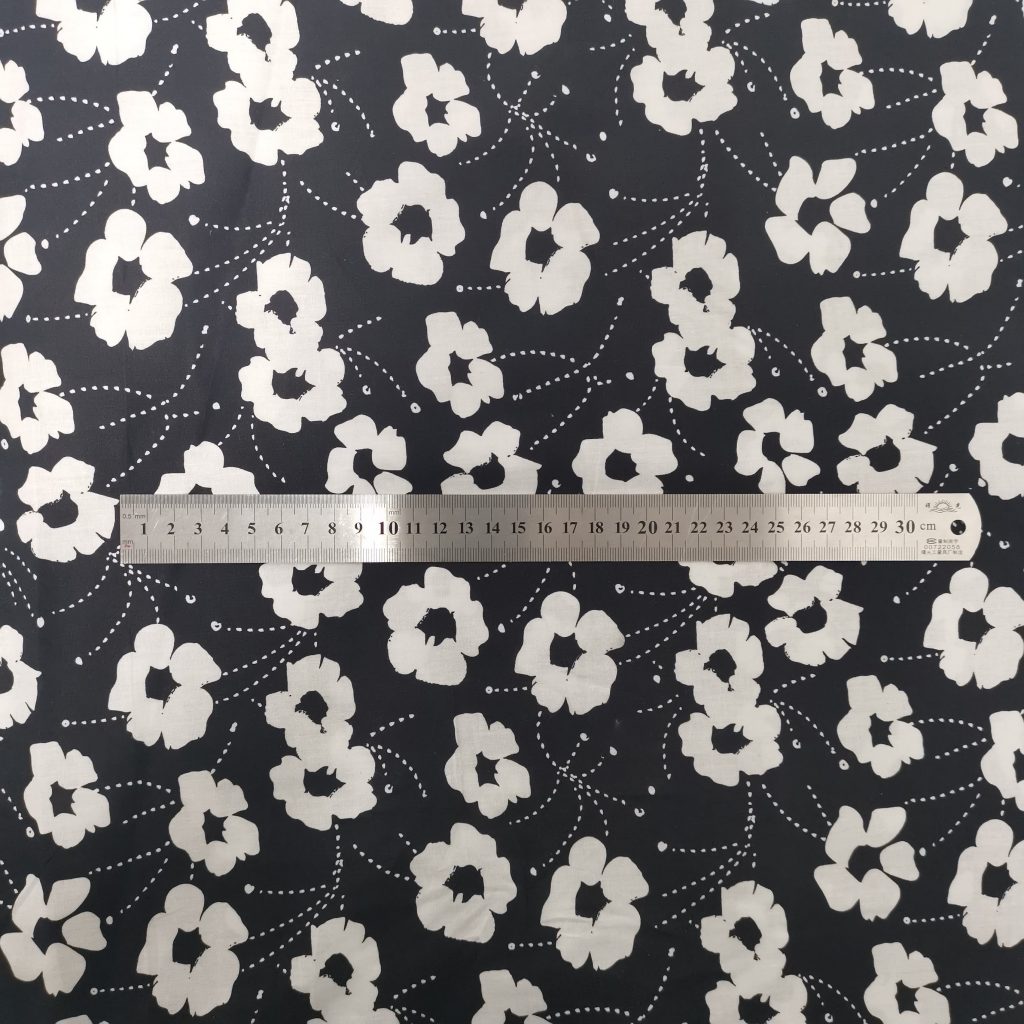Popeline Coton – Motif Floral — vue 3