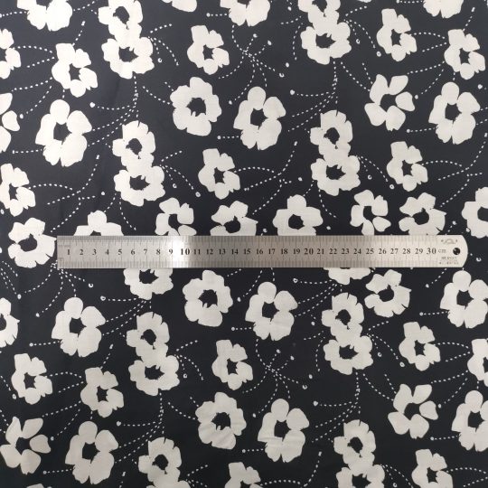 Popeline Coton – Motif Floral — vue 3