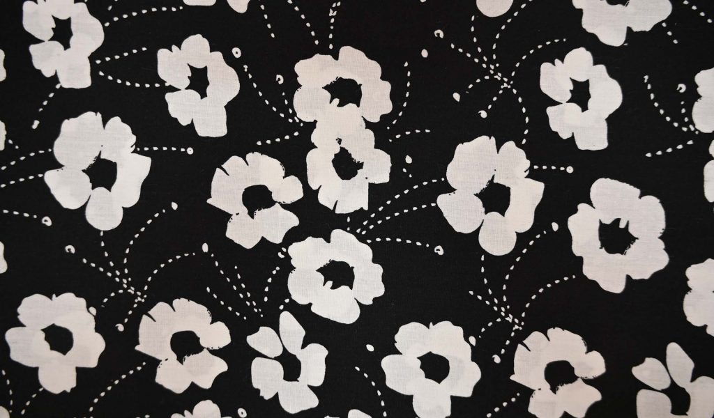 Popeline Coton – Motif Floral