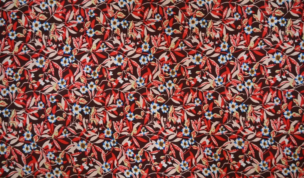 Popeline Coton – Motif Floral — vue 3