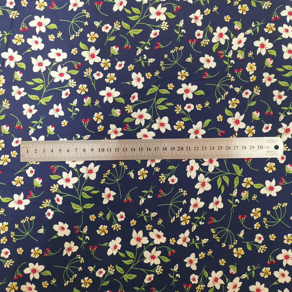 Popeline Coton – Motif Floral — vue 2