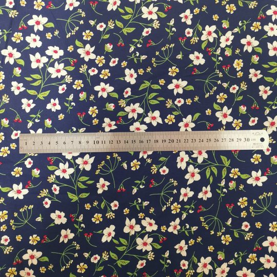 Popeline Coton – Motif Floral — vue 2