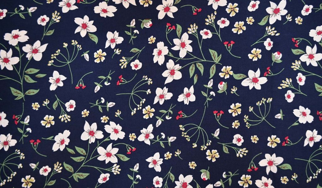 Popeline Coton – Motif Floral
