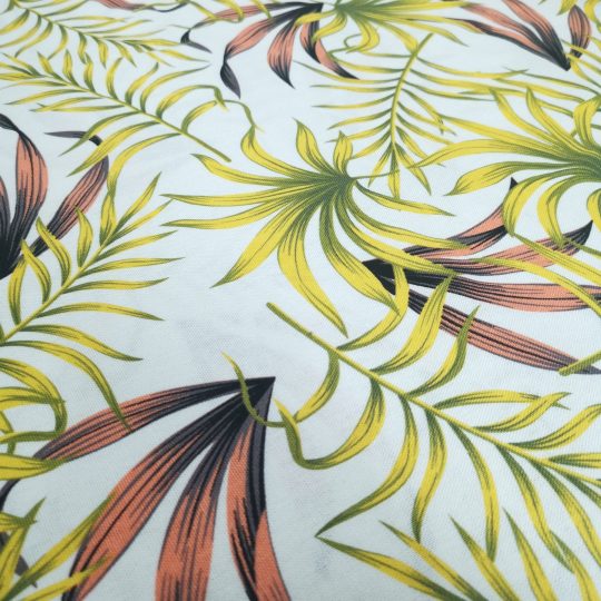 Lin Viscose Motif Fleuri — vue 10