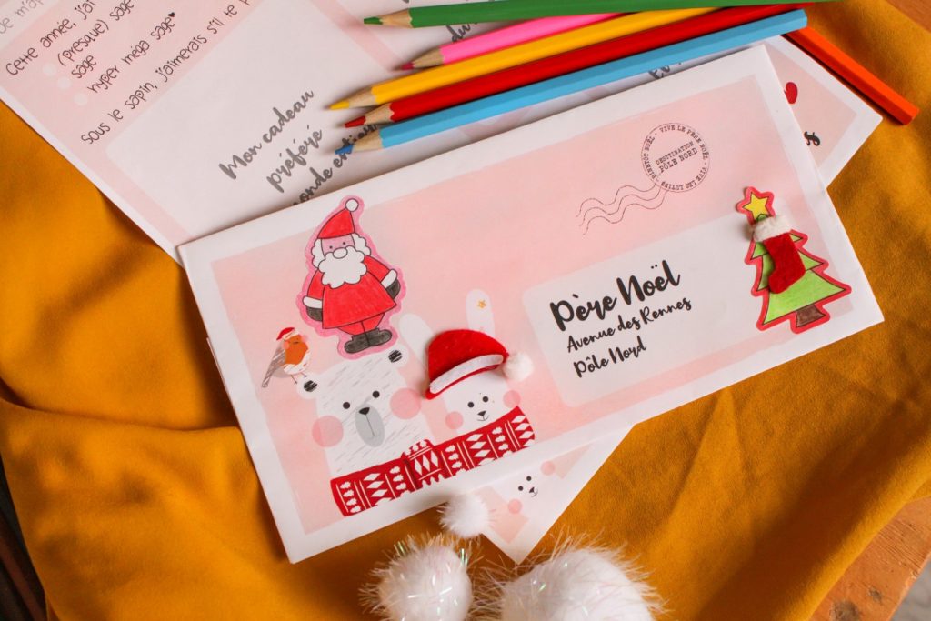 J’écris Ma Lettre Au Père Noël – Stickers — vue 2