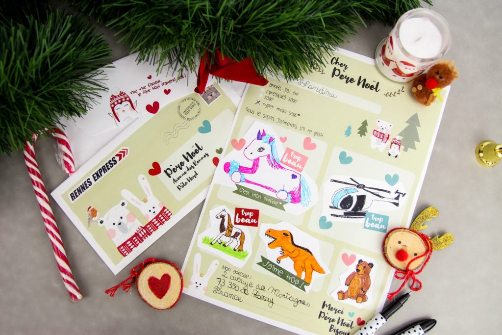 J’écris Ma Lettre Au Père Noël – Stickers — vue 3