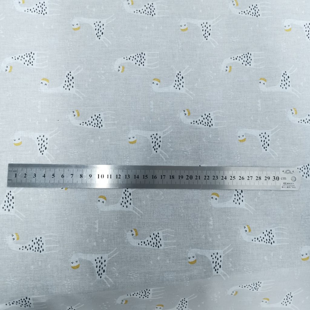 Popeline Coton – Girafe — vue 2