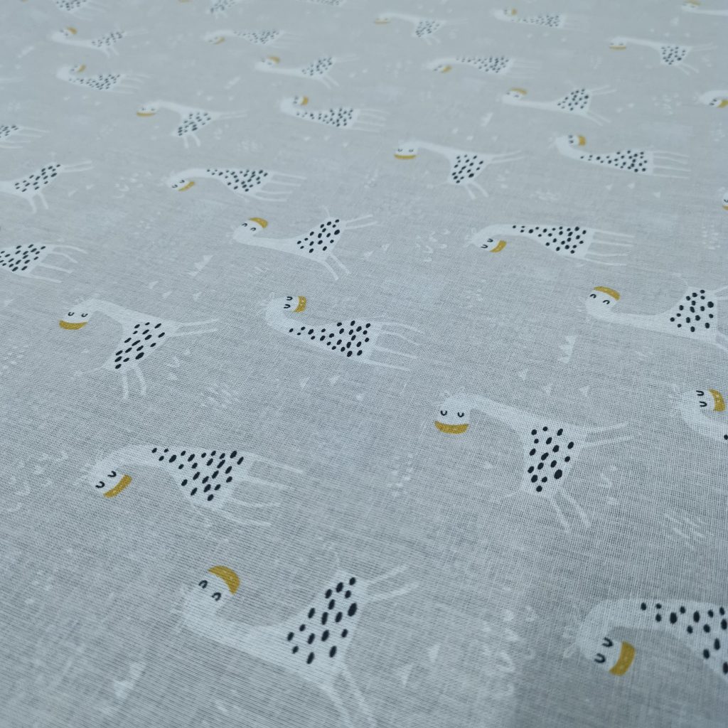 Popeline Coton – Girafe — vue 4