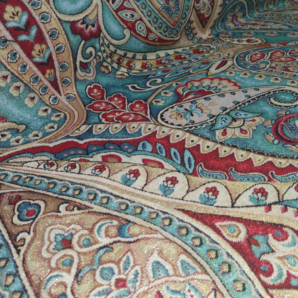 Tissu Ameublement Jacquard Lurex — vue 4
