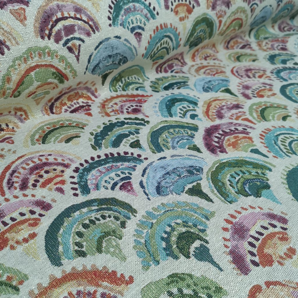 Tissu Ameublement Jacquard Lurex — vue 10