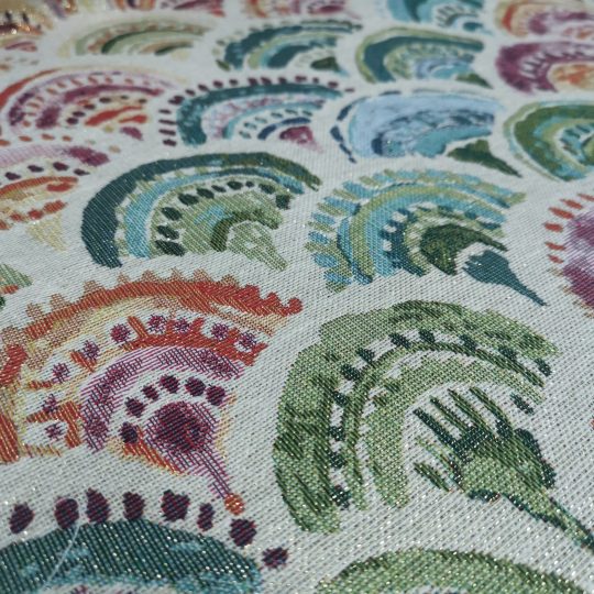 Tissu Ameublement Jacquard Lurex — vue 9