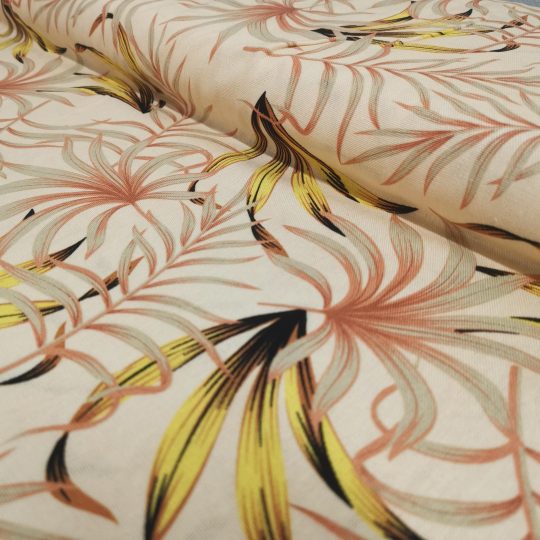 Lin Viscose Motif Fleuri — vue 6