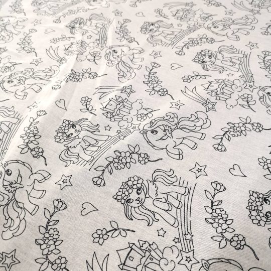 Tissu Coton À Colorier — vue 6