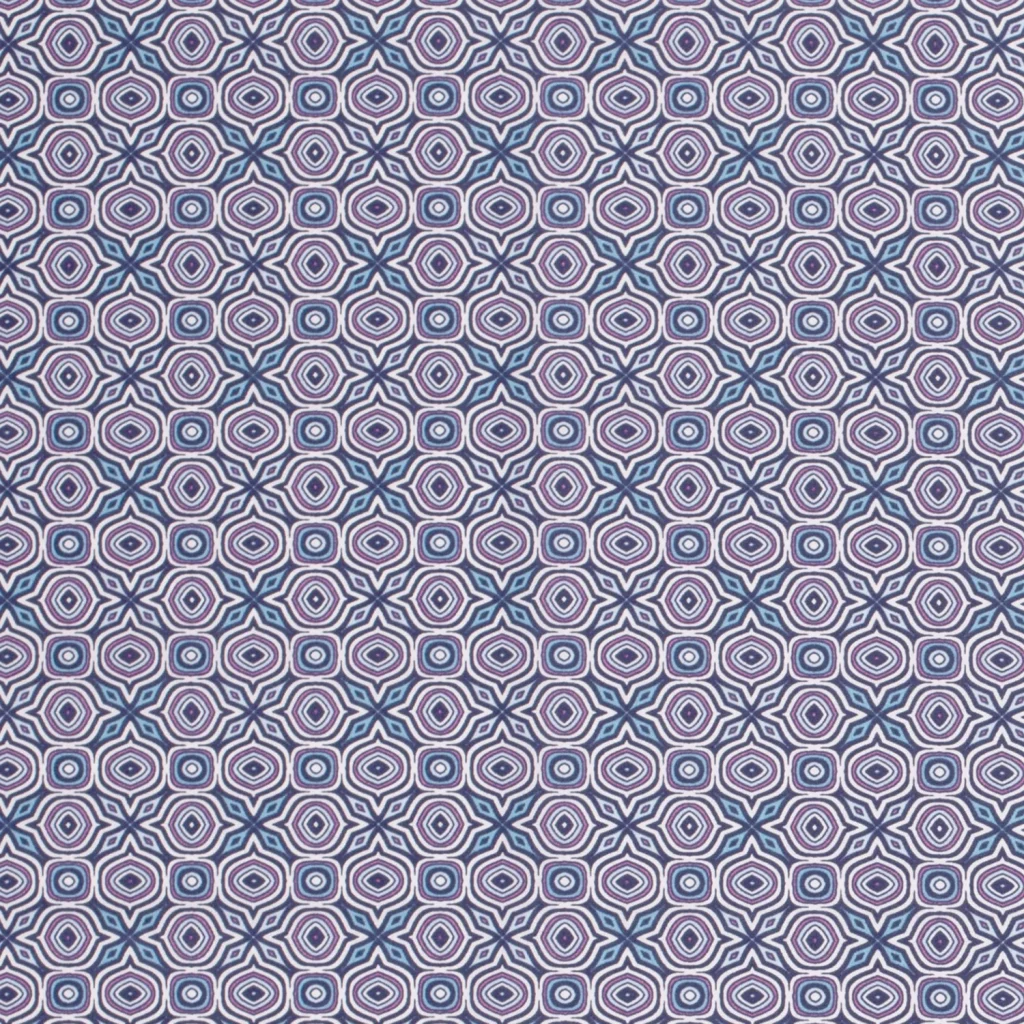 Tissu Coton Popeline Imprimé Géométrique — vue 4