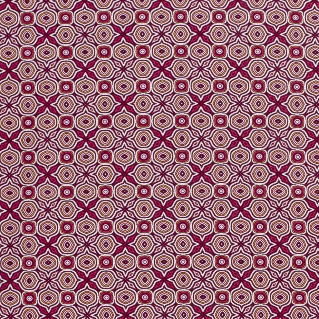 Tissu Coton Popeline Imprimé Géométrique — vue 7