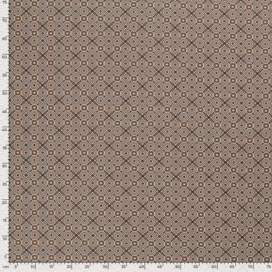 Tissu Coton Popeline Imprimé Géométrique — vue 8