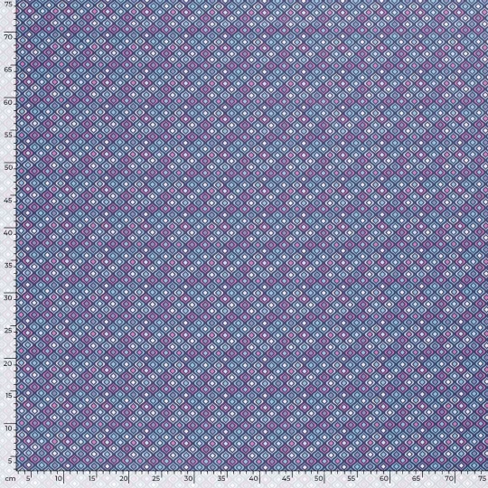 Tissu Coton Popeline Imprimé Géométrique — vue 5