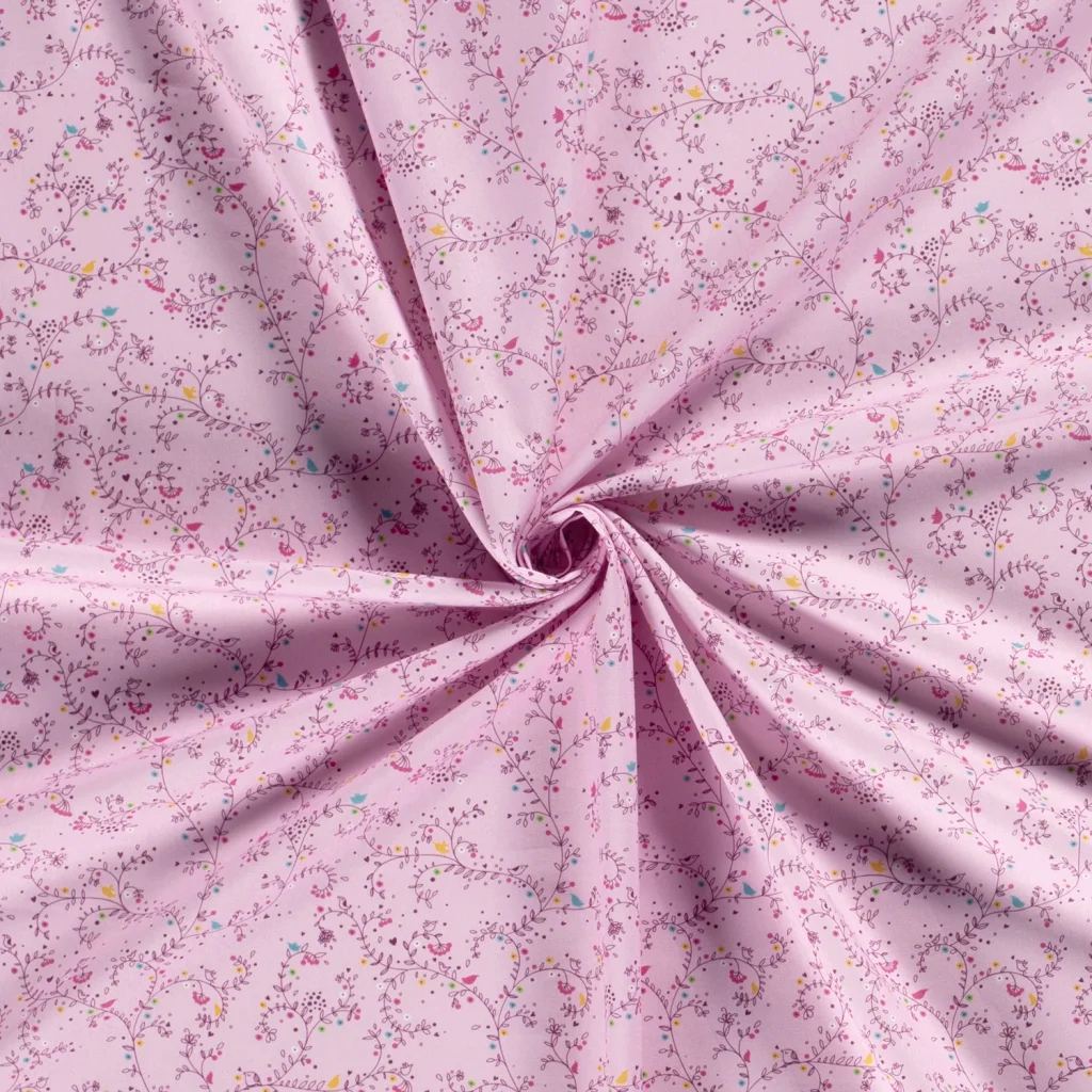 Tissu Coton Popeline Imprimé Indien — vue 3
