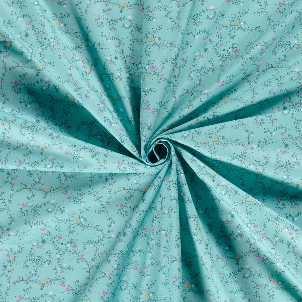 Tissu Coton Popeline Imprimé Indien — vue 9