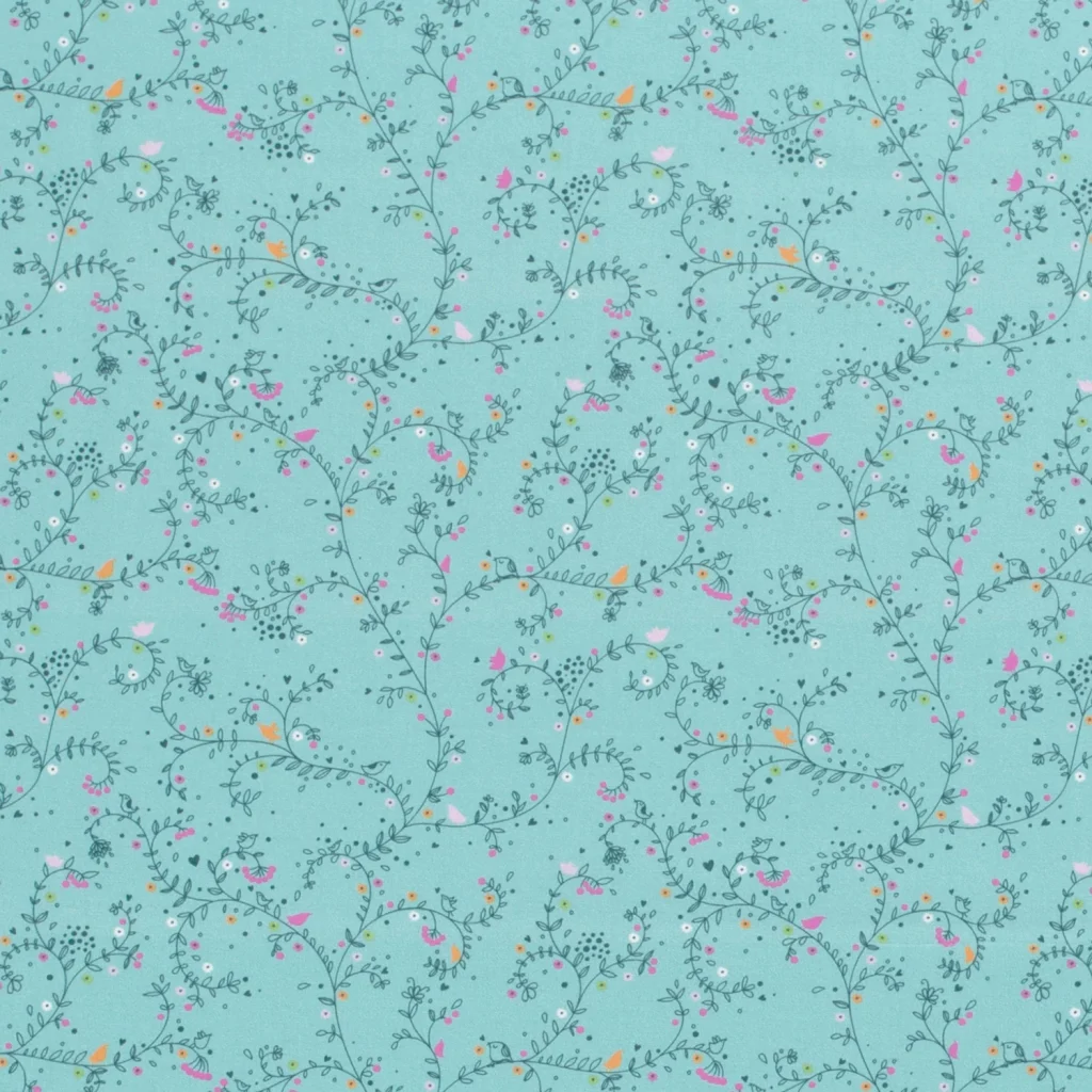 Tissu Coton Popeline Imprimé Indien — vue 10