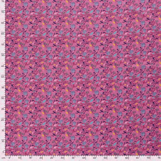 Tissu Coton Popeline Imprimé Indien — vue 5