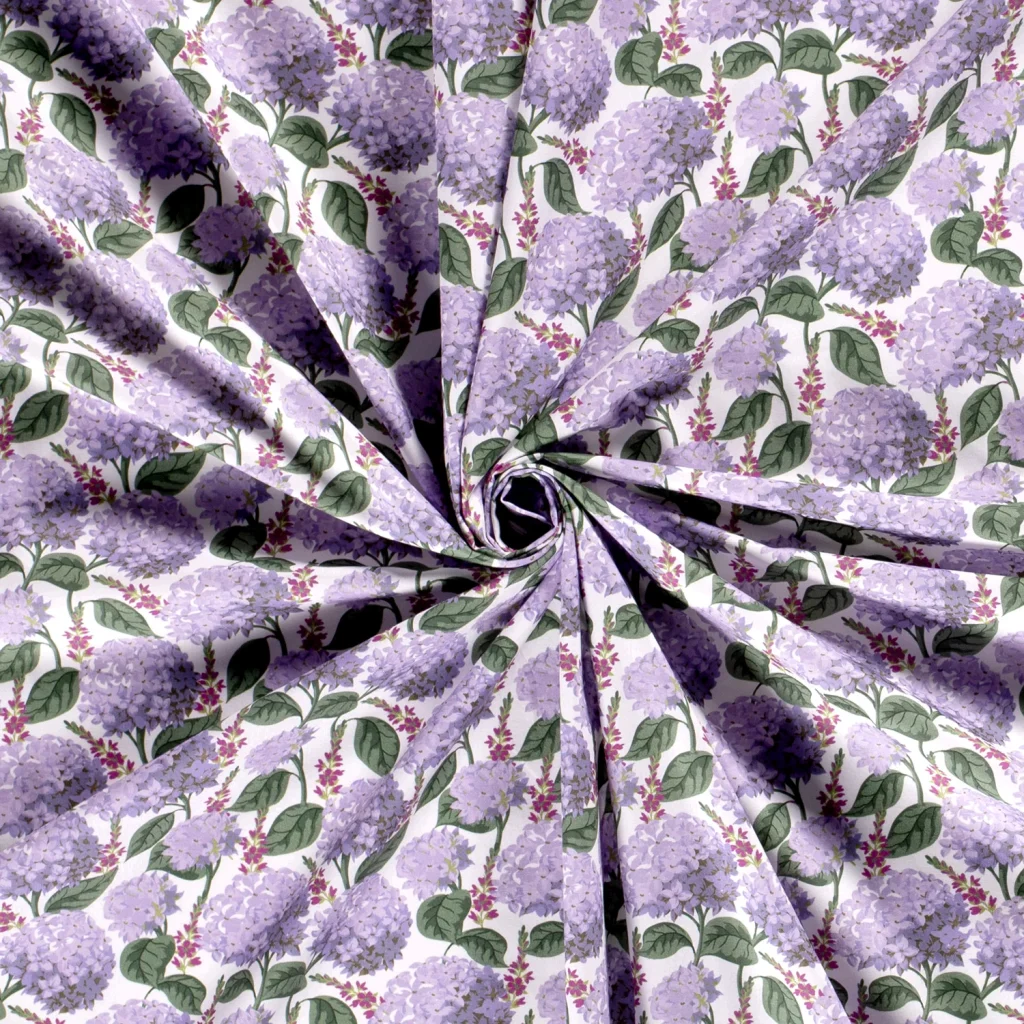 Tissu Coton Popeline Imprimé Floral — vue 8