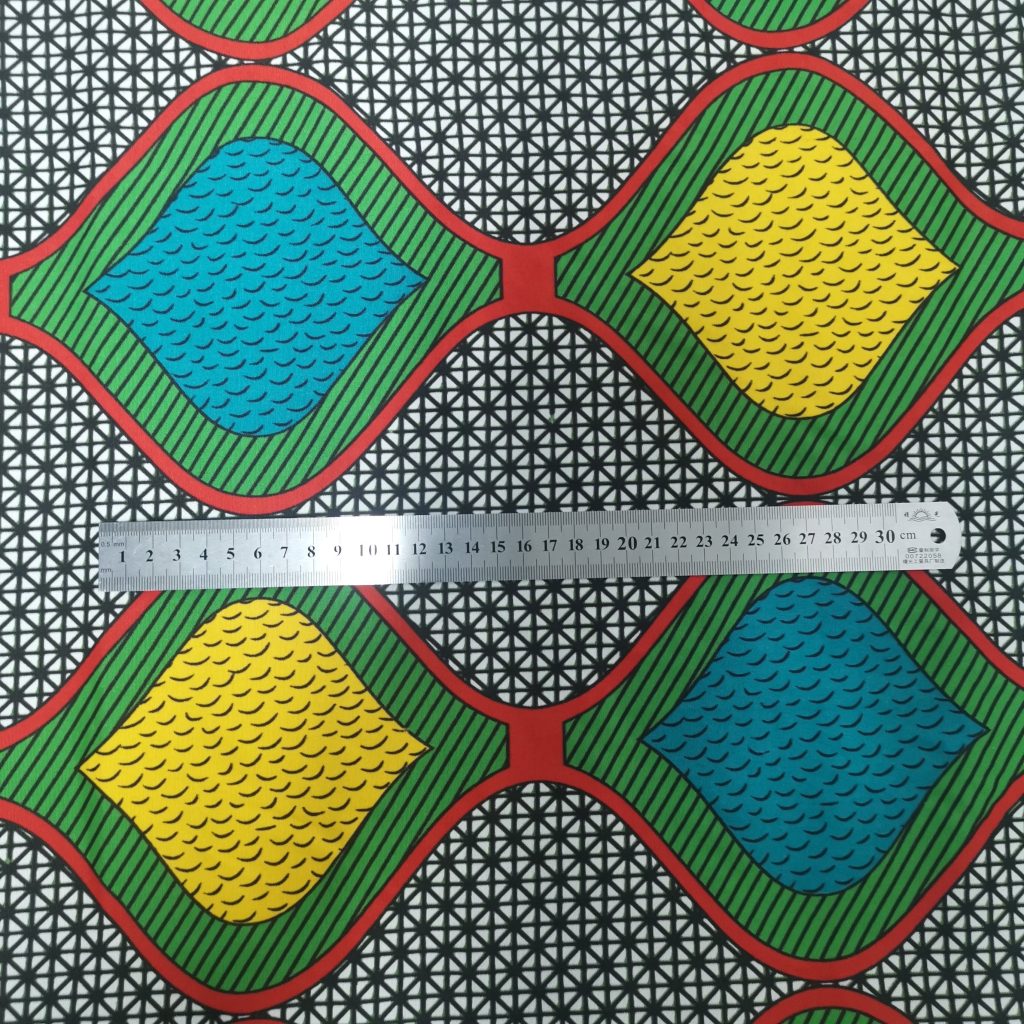 Tissu Africain Motif – Géométrique Abstrait — vue 2