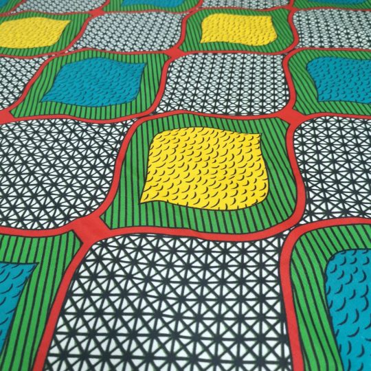 Tissu Africain Motif – Géométrique Abstrait — vue 3